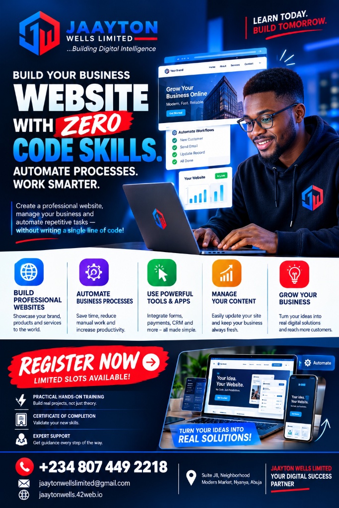 No-Code Website & Business Automation